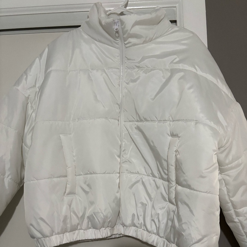 White Puffer Jacket